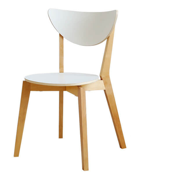 Массивное дерево Антикварные вырезанные высокие спинные выгнутые березы столовые стулья для кафе Седенья коллекция