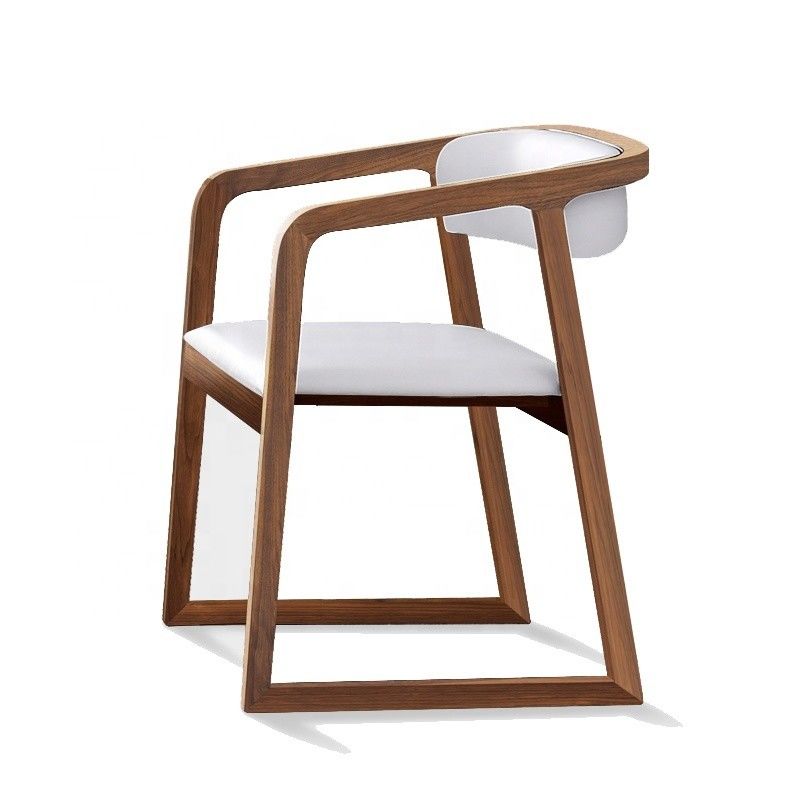 Конец Luxury All Solid Wood Round Chair для современного домашнего хозяйства Отдых Гостиная Ресторан Ужин в доме Общая мебель