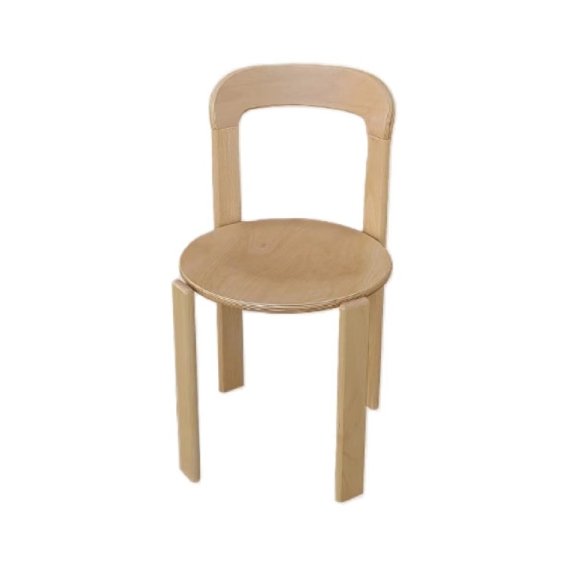 Конструкции на заказ Северный стол для обеда из твердого дерева с накладной конструкцией и лакированной отделкой