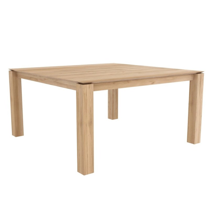 Домашняя мебель Столик из массивного дерева в натуральном цвете для современной столовой