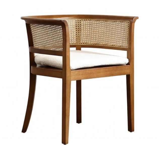 Домашняя мебель Morden Nordic Woven Cane Black Rarran Dinding Chair Wooden Chair Wicker for Hotel Dining Chairs Polished